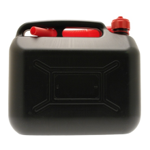 Cosmos 10L Black Plastic Fuel Can - 3203