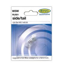 Ring RU501 Bulb Capless Side and Tail W5W 12V