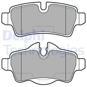 Delphi Rear Brake Pad Set - LP2022 | Autovaux