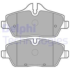 Delphi Front Brake Pad Set - LP2186 | Autovaux