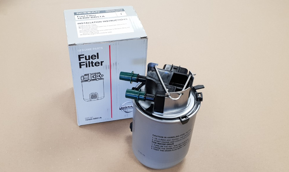 16400bb51a Fuel Filter Genuine Nissan Qashqai Autovaux