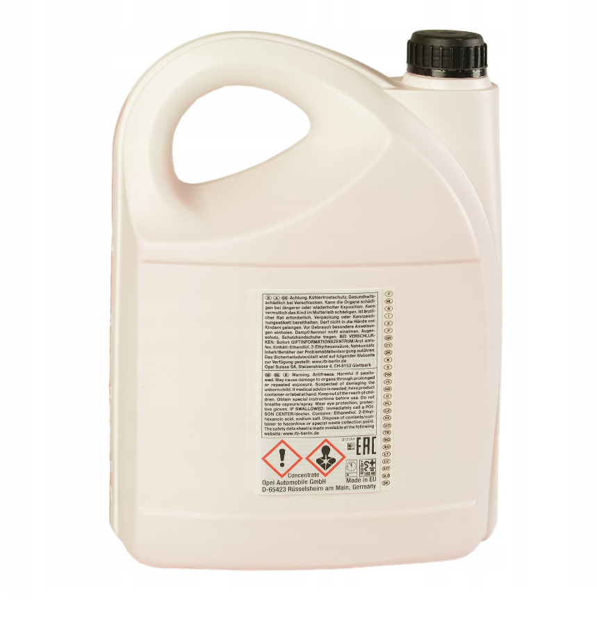 93165162 Long Life Red Anti Freeze Coolant Dex Cool Genuine Vauxhall